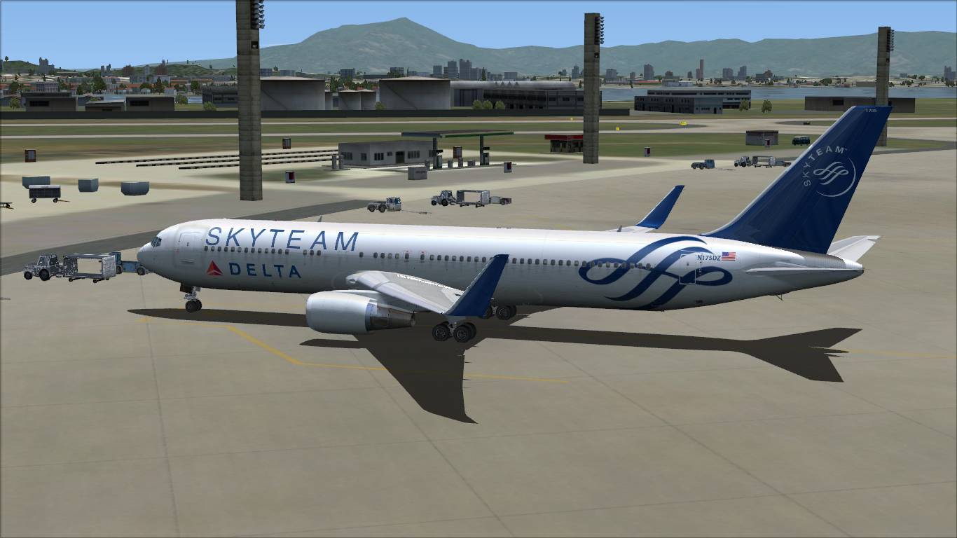 fsx level d 767-300er delta airlines livery fsx level d 767-300er delta airlines livery
