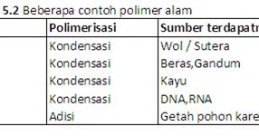 Pengertian Polimer Alam