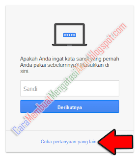 cara ganti sandi gmail