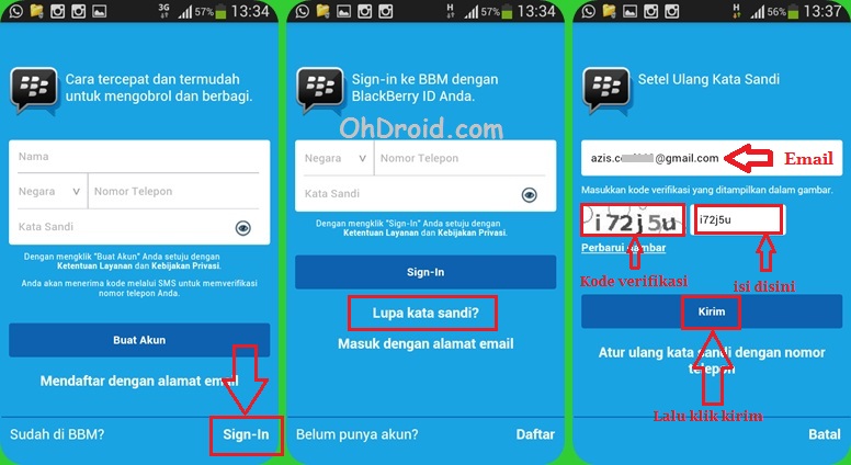 Lupa Kata Sandi BBM Pada HP Android Rangkuman Aplikasi