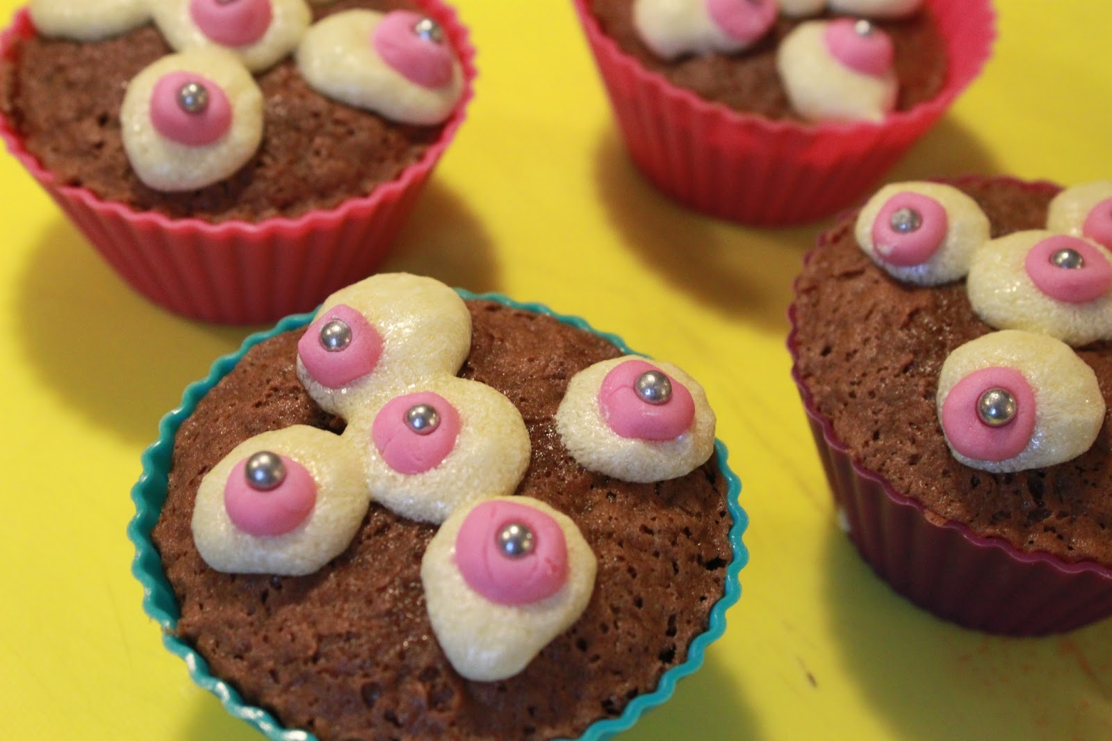 Celicosas Una de cupcakes de chocolate sin gluten