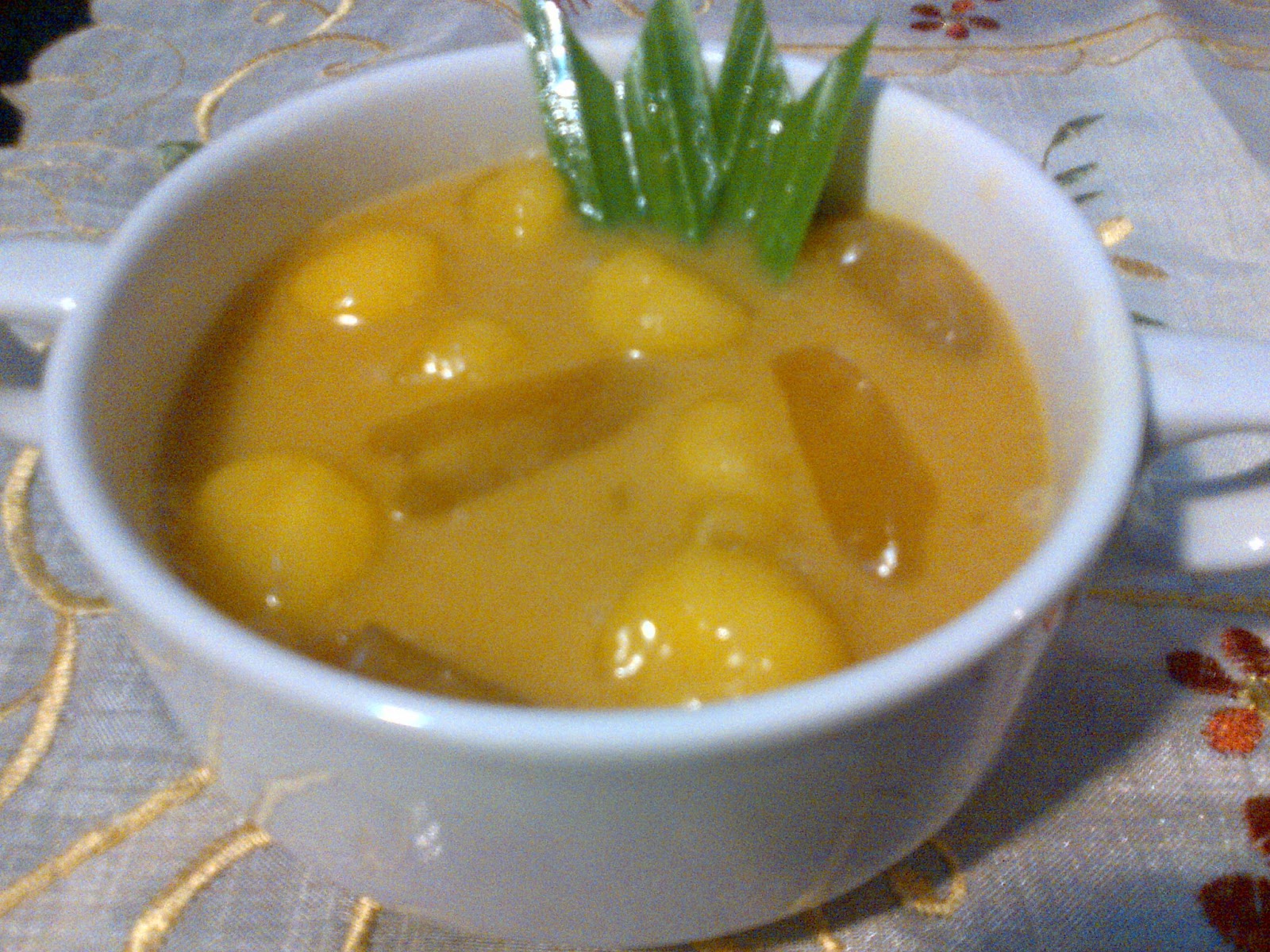 Kolak Pisang Kolang kaling