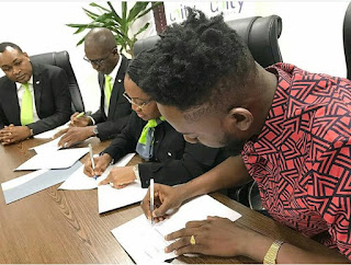 Adekunle Gold Signed As Unity Bank Ambassador 