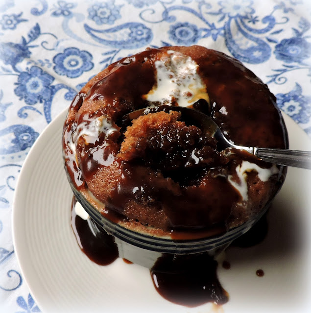 Sticky Toffee Pudding Cake for One