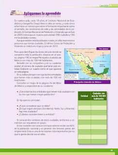 Apoyo Primaria Geografía 4to. Grado Bloque III Lección 1 Más Mexicanos, ¿Aquí o allá?