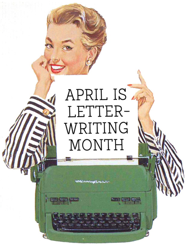 Happy National Letter Writing Month! HAERR TRIPPIN'