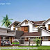Traditional mix modern house