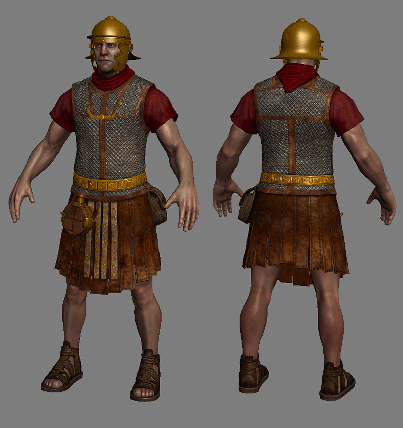 character artist Roman soldier