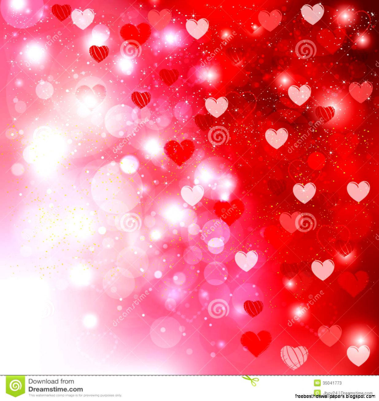 Valentine Heart Background Stock Photos   Image 35041773