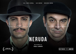 "Neruda" celebra su nominación a días de su estreno en EE.UU.