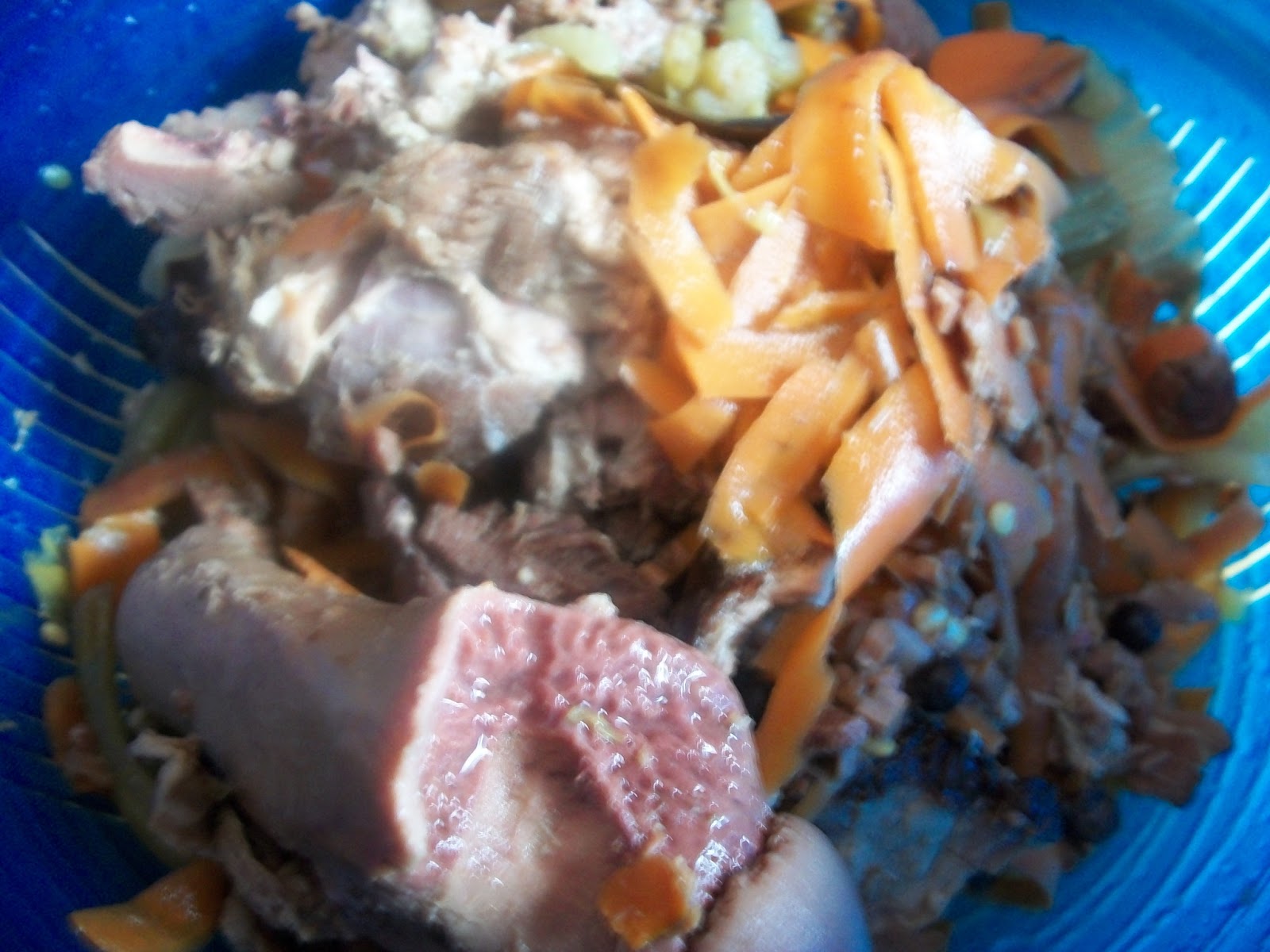 31 Cups Ham Bone Stock (Bone Broth)