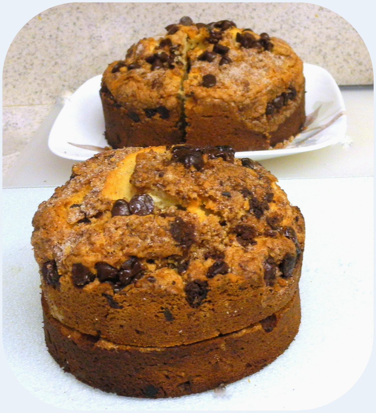 Rich Chocolate Chip Coffee Cake