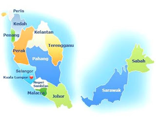 gambar peta malaysia