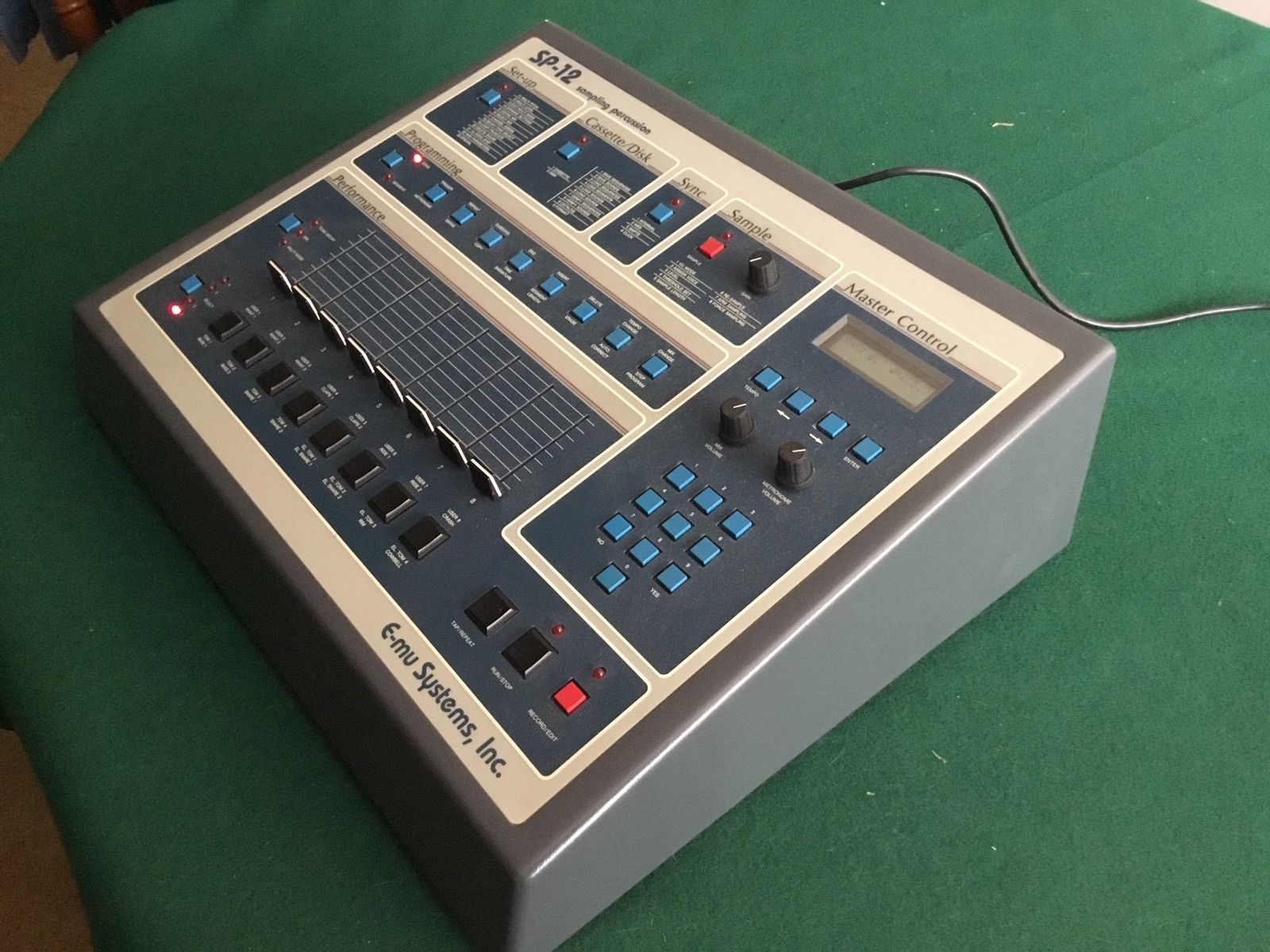 MATRIXSYNTH Emu SP12 Turbo Sampling Drum Machine SN 1699