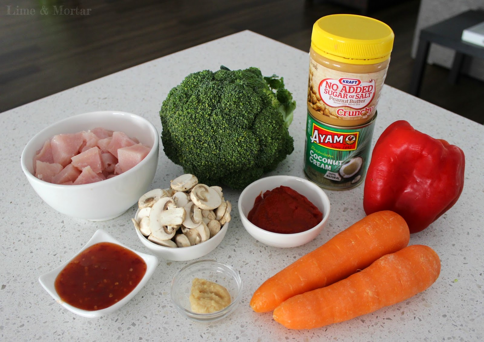 Lime & Mortar Recipe Slow Cooker Satay Chicken