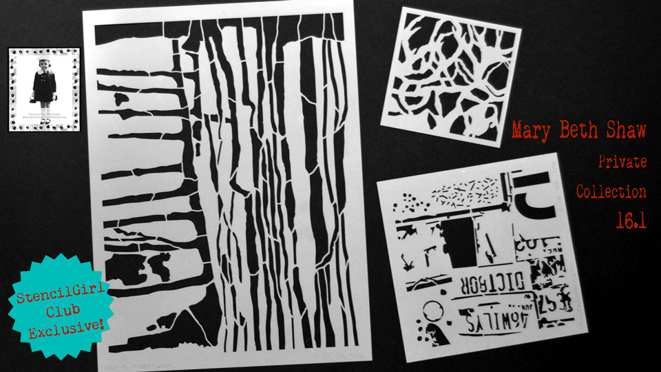 StencilGirl Talk Drumroll! January 2016 StencilGirl Club Reveal May