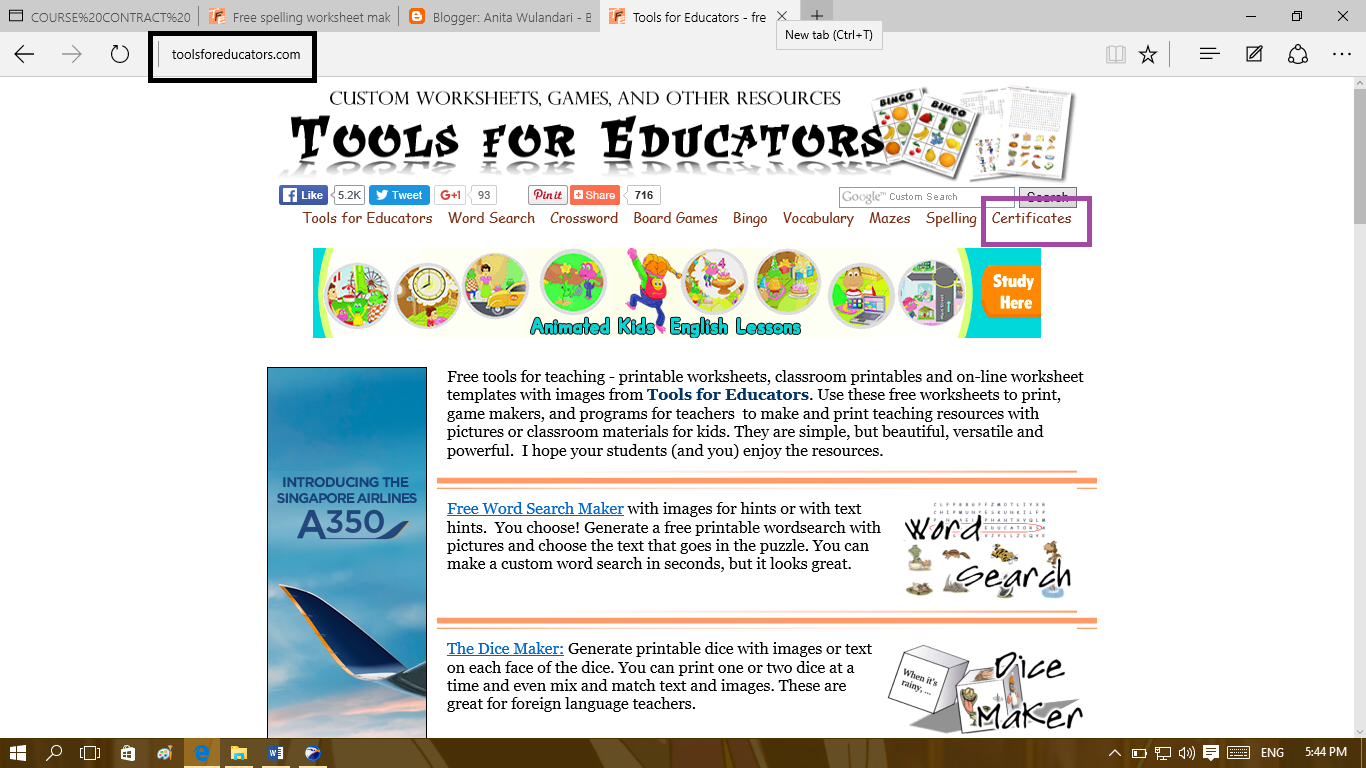 how to make a certificate in word
