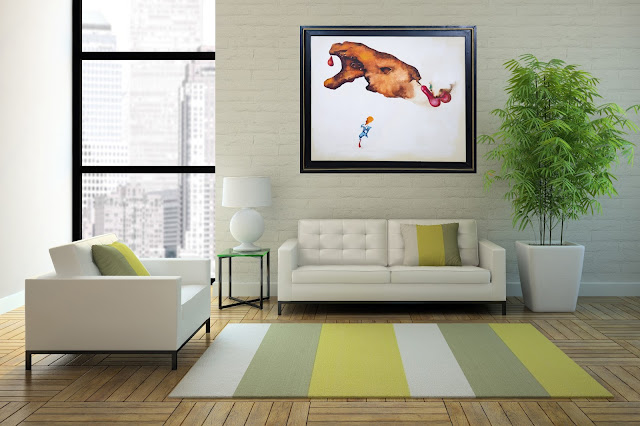 Cómo decorar un espacio con arte de Modest Cuixart