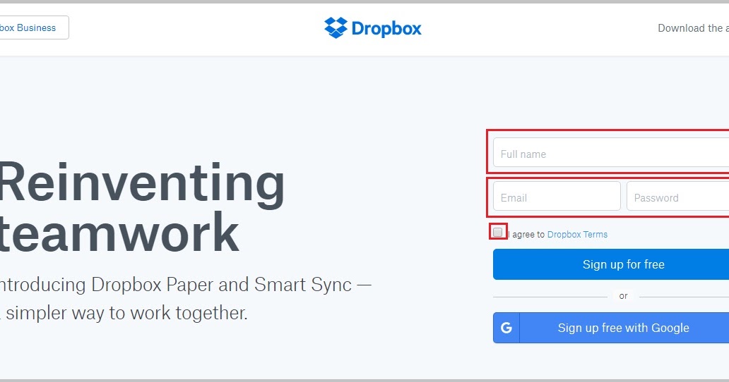 Cara Membuat Akun Dropbox Gratis Dan Mudah Sinau Komputer