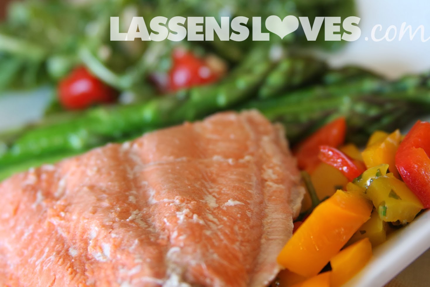 lassensloves.com, Lassen's, Lassens, Salmon+Recipe, Salmon+Peppers+Recipe