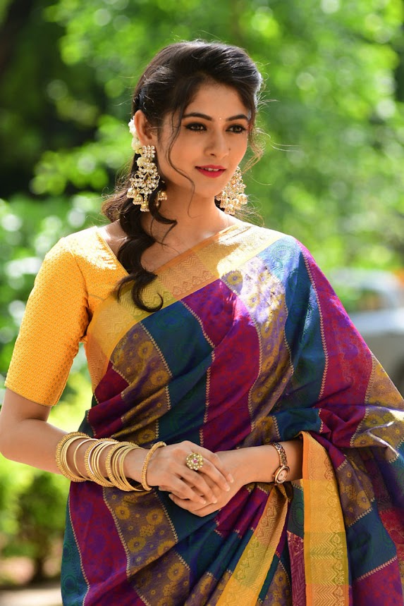 Shivangi at Aswamedham Song Launch