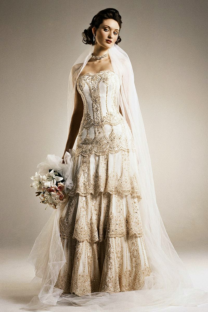 Unique Wedding Dresses Collection # 2 ~ All What Veiled Woman need كل ...