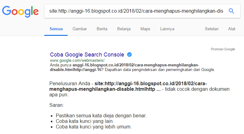 Cara Mengatasi Penelusuran Anda Tidak Cocok Dengan Dokumen Apa Pun Pintar Mencocokan