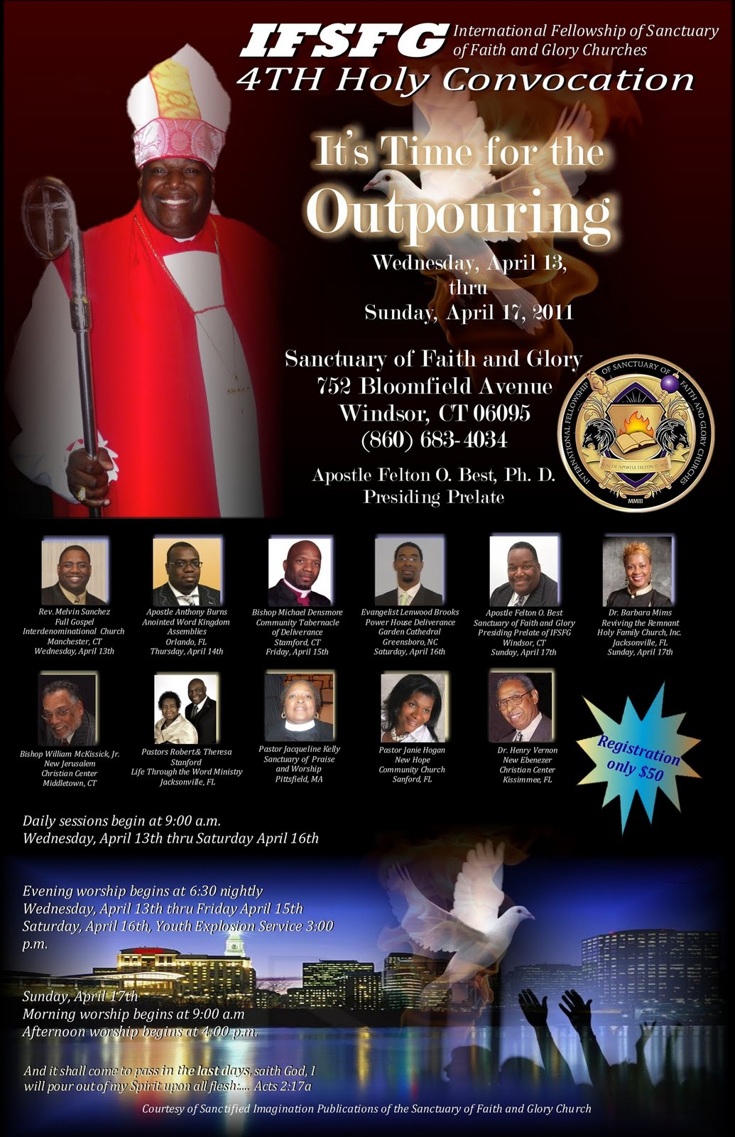 4th Holy Convocation "It's Time For the Outpouring"