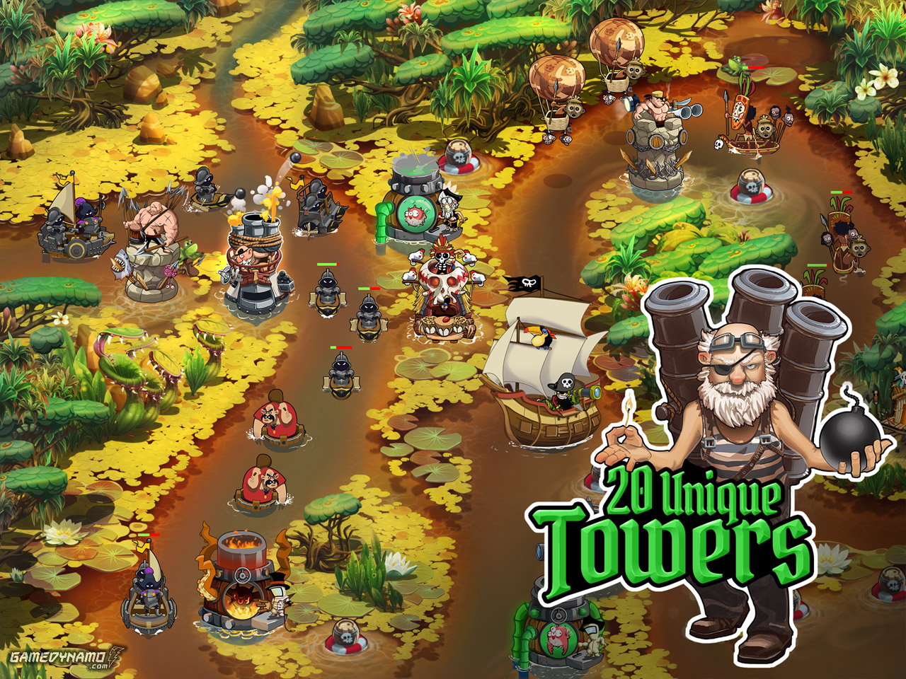 Free Download Pirate Legends TD APK Mod Money v1.3.15 Full Latest