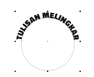 Cara Membuat Tulisan Melingkar di CorelDraw Cara Membuat Tulisan Melingkar di CorelDraw