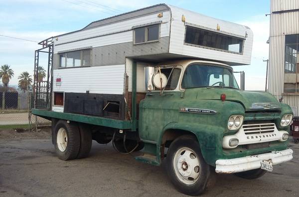 Custom RV, 1959 Chevrolet COE Truck - RV & Camper