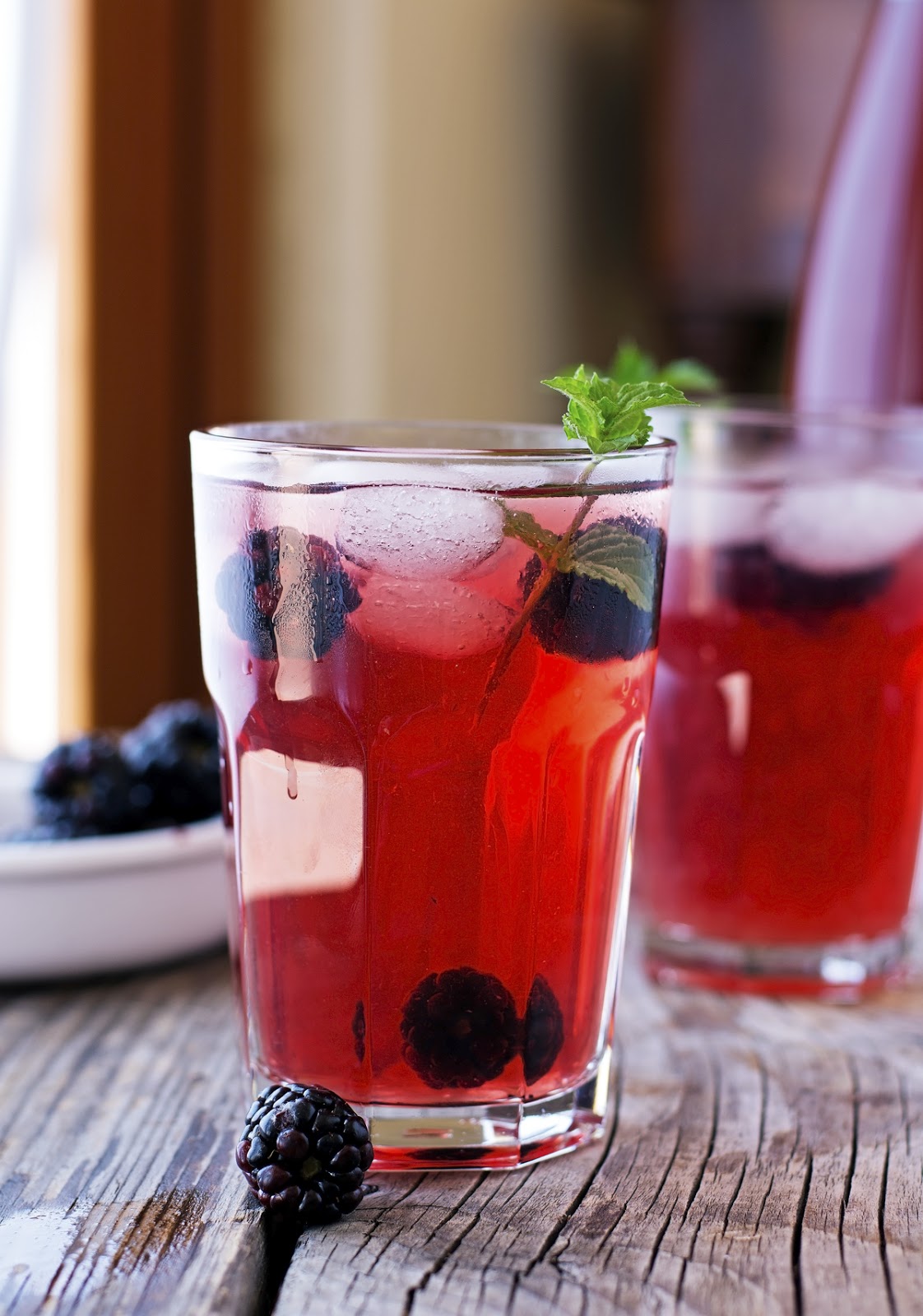 The Iron You Blackberry Mint Iced Green Tea