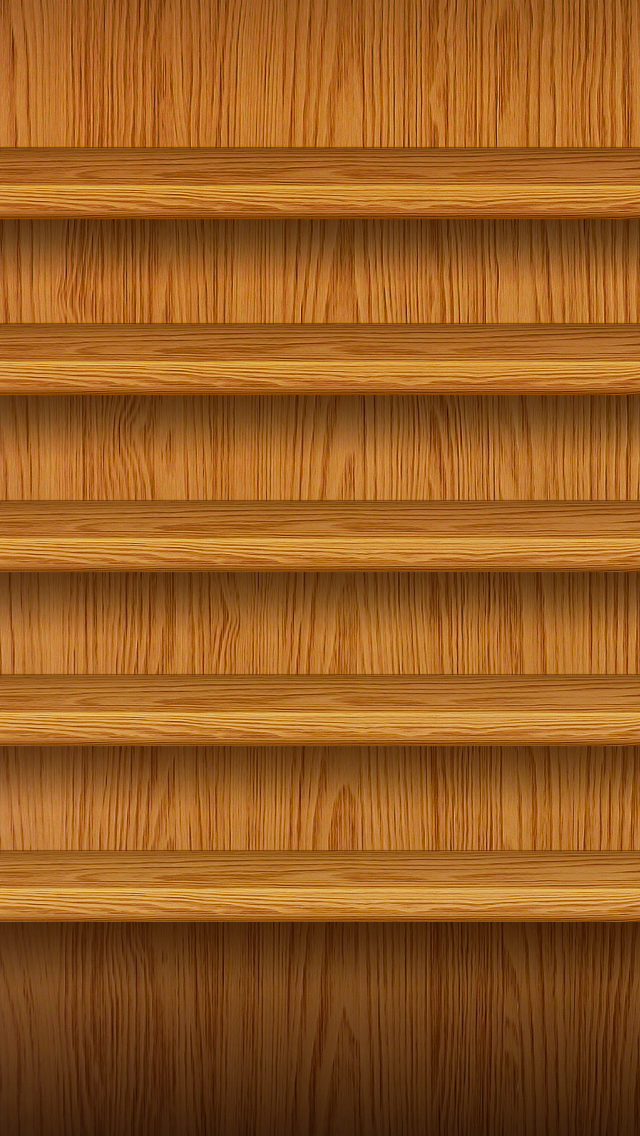 Free Download Wood Shelf HD iPhone 5 Wallpapers Free HD Wallpapers