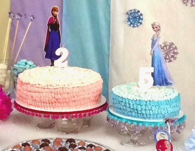 Festa Frozen (Gastando R$ 80,00): Pra comemorar o aniversário das minhas Elsa & Anna! (Sofia & Giovana)