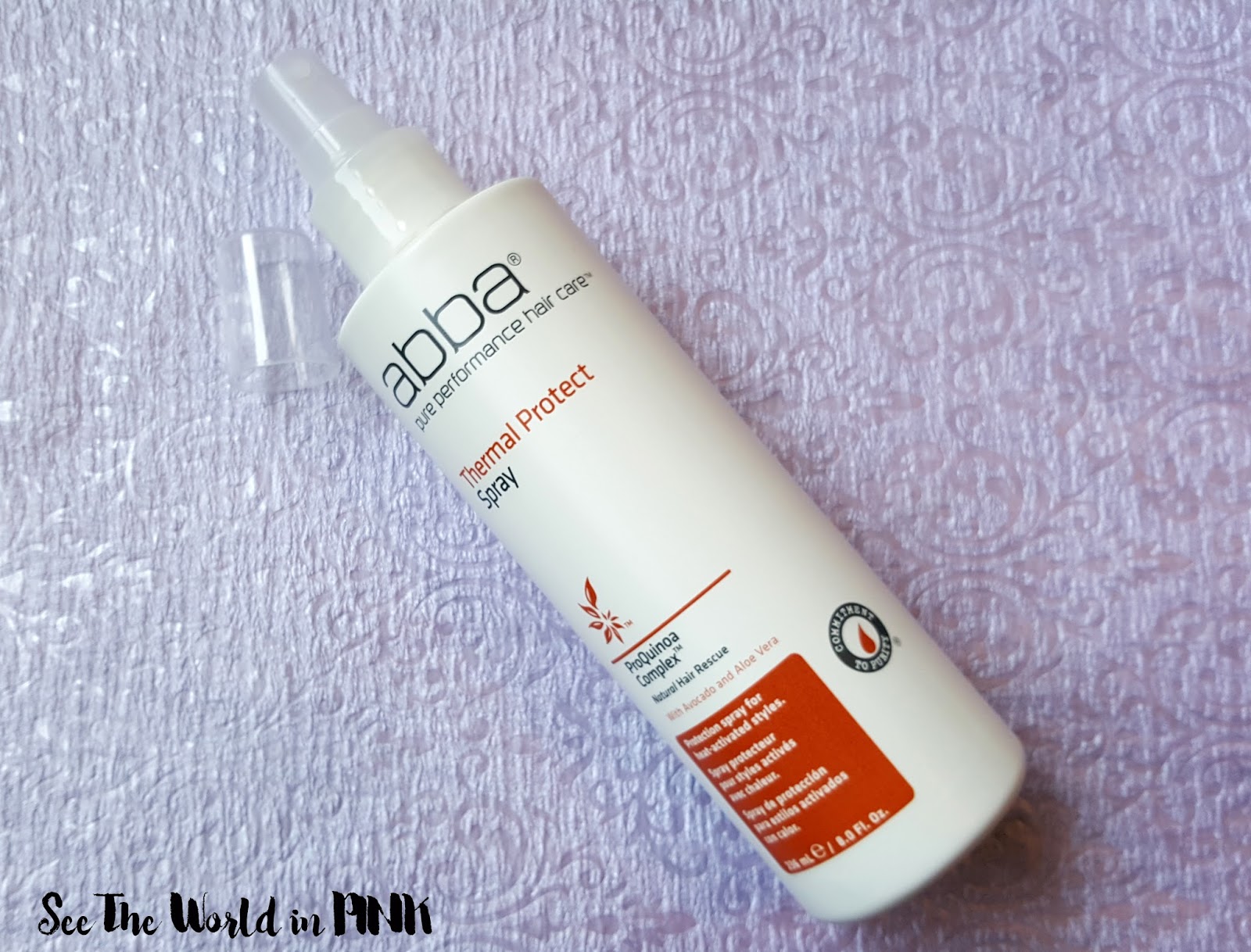 ABBA Hair Product Reviews - Moisture Shampoo & Conditioner and Thermal Protect Spray 