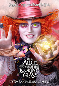Alice Through the Looking Glass movieloversreviews.filminspector.com movie poster