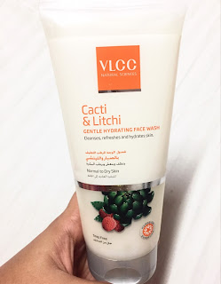 VLCC Cacti & Litchi Gentle Hydrating Face Wash. 