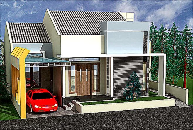 Desain Rumah Minimalis 5x8