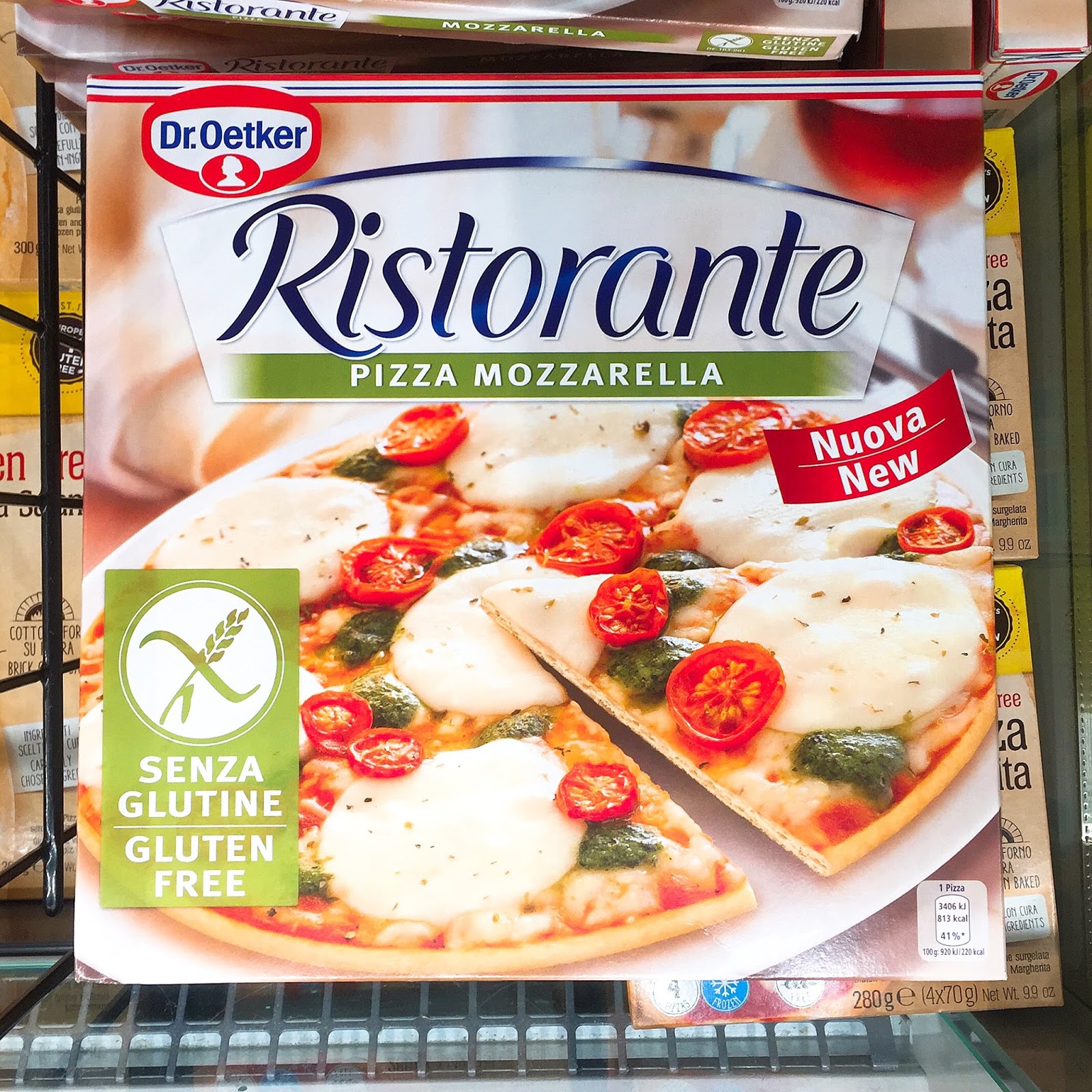 Пицца Dr Oetker Ristorante салями моцарелла