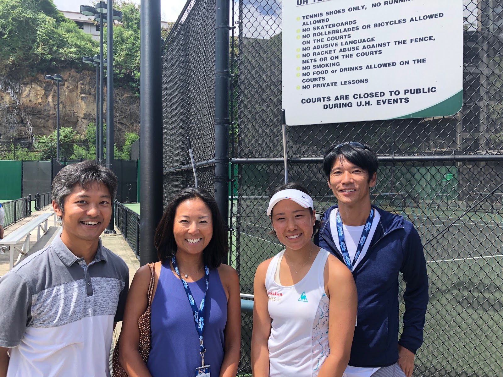 さとうあつこのハワイ不動産 Tennis Championships of Honolulu Day 5 テニスチャンピオンシップスホノルル5日目
