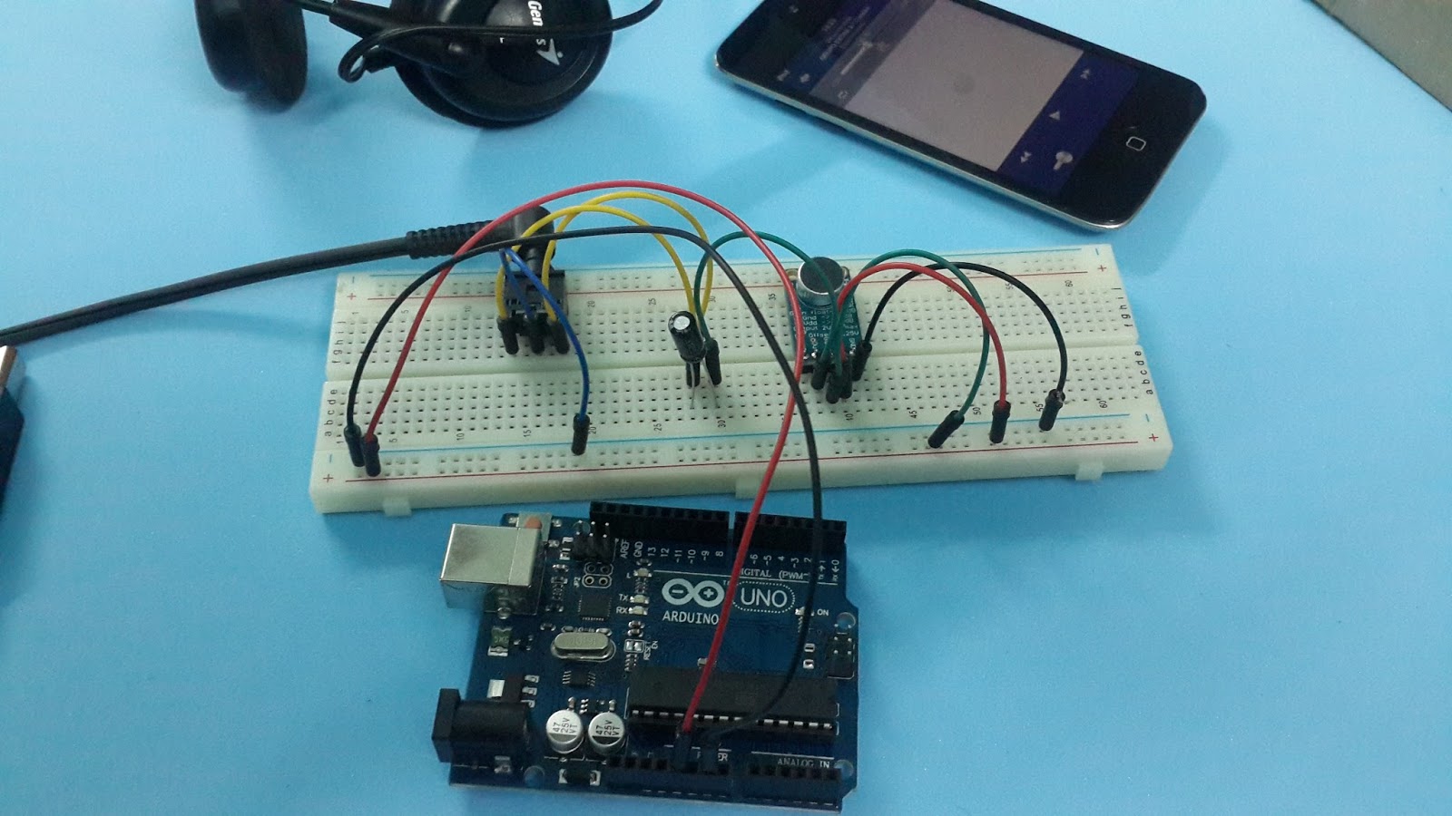 Curso Arduino Mega: Electret Microphone Amplifier - MAX9814 con control ...