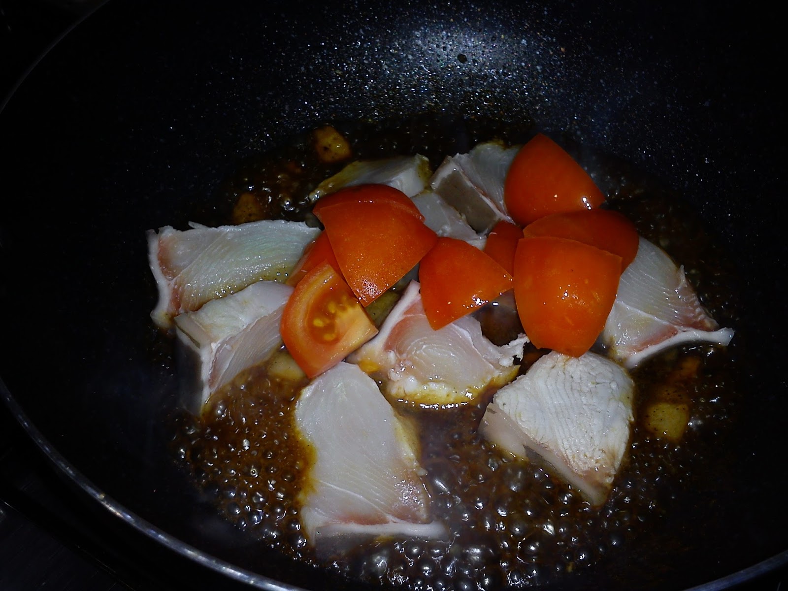 Cooking Pleasure CARAMELISED BLACK PEPPER FISH