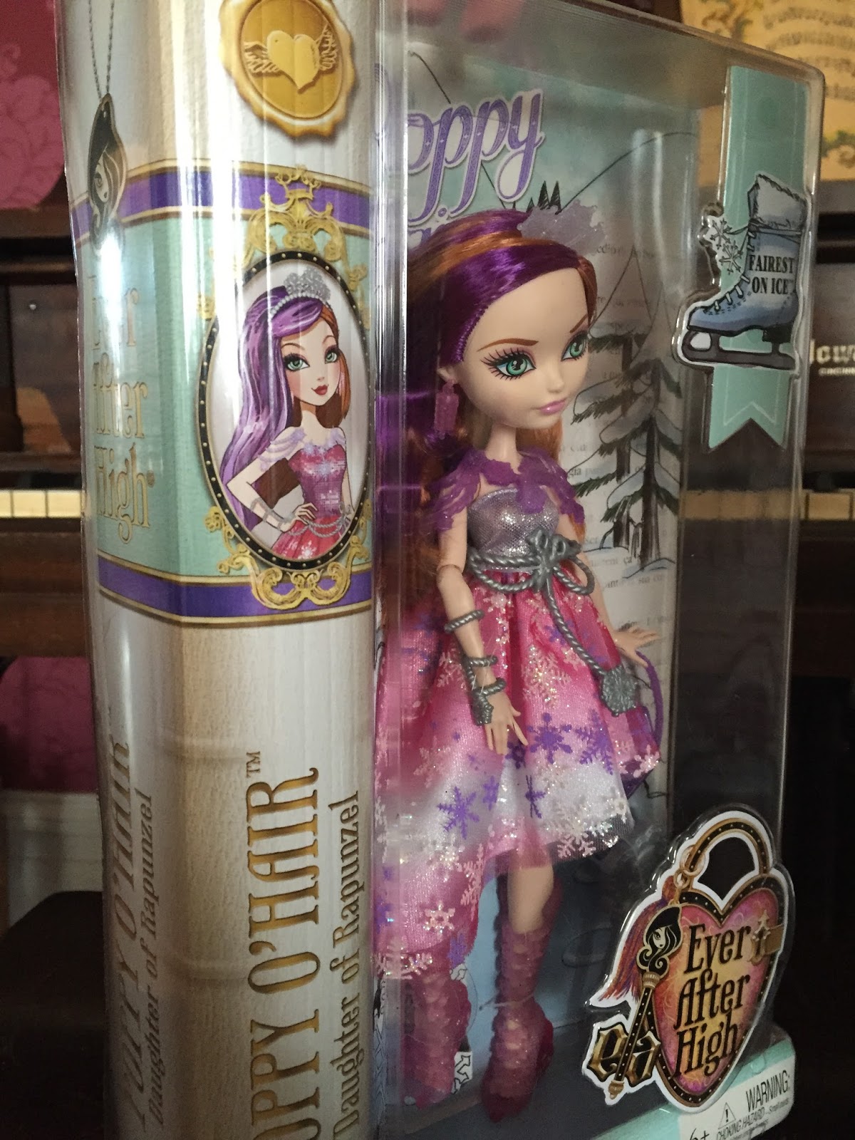 Cozy Comforts and Dolls: Fairest On Ice-Poppy O'hair the daughter of  Rapunzel