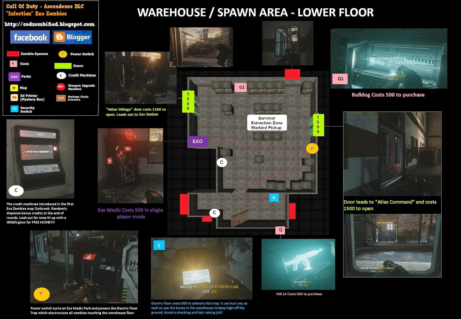 Zombified Call Of Duty Zombie Map Layouts, Secrets, Easter Eggs and