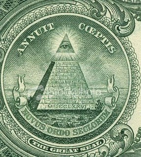 Gambar Pyramid pada Uang 1 Dollar Amerika