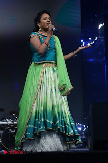 Suma Stills in Long Dress at Dhruva Pre Release Function