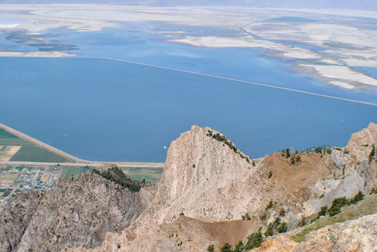 The Mystery Of Utah History Watkins Dam ("Willard Bay") Reclaiming fresh, from eventual salt