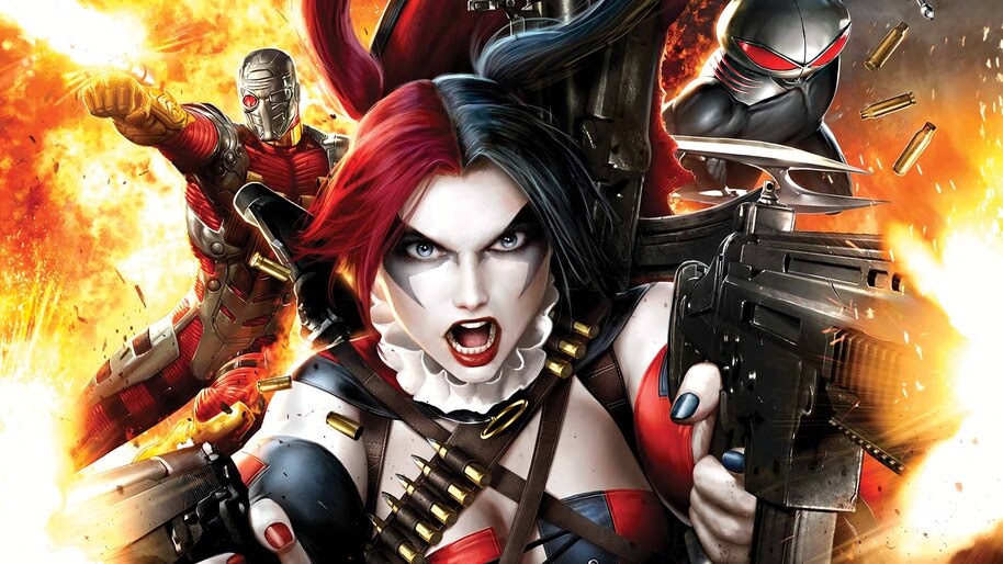 Harley Quinn, Deathstroke, Black Manta, DC, Comics, 4K, #6.1164