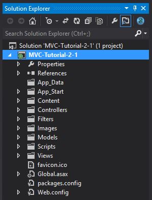 Part2 -> Section1 The Basic -> 003. MVC Folder Structure