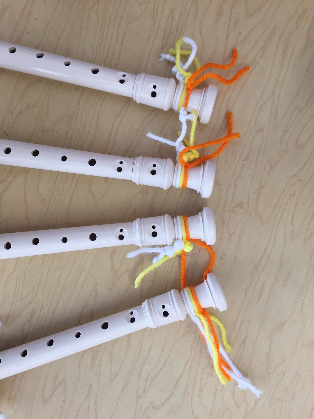 Leicester Elementary Music Orange Belts!